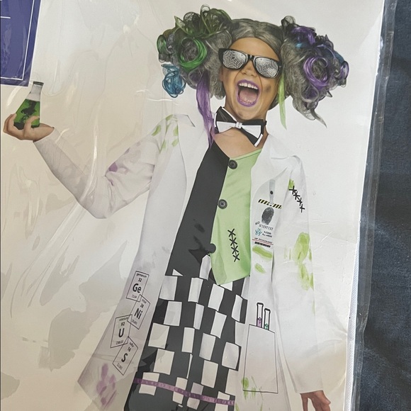 Kids Costume - Mad Scientist - BRAND NEW - Picture 6 of 7